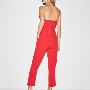 express jumpsuit red